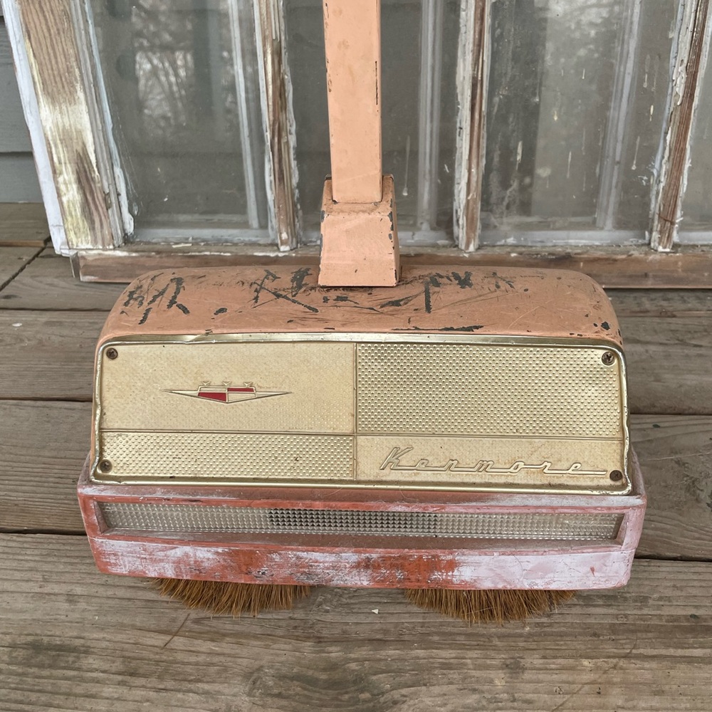 Vintage Kenmore Sears, Roebuck And Co. Pink Floor Polisher Model No. 1006660.